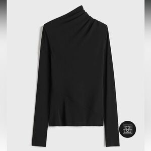 TOTEME draped jersey top NWT